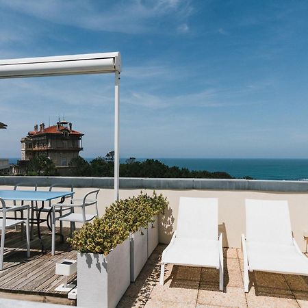 Appartement Piscine Terrasse 1 Min Plage Et Golf Бидар Экстерьер фото