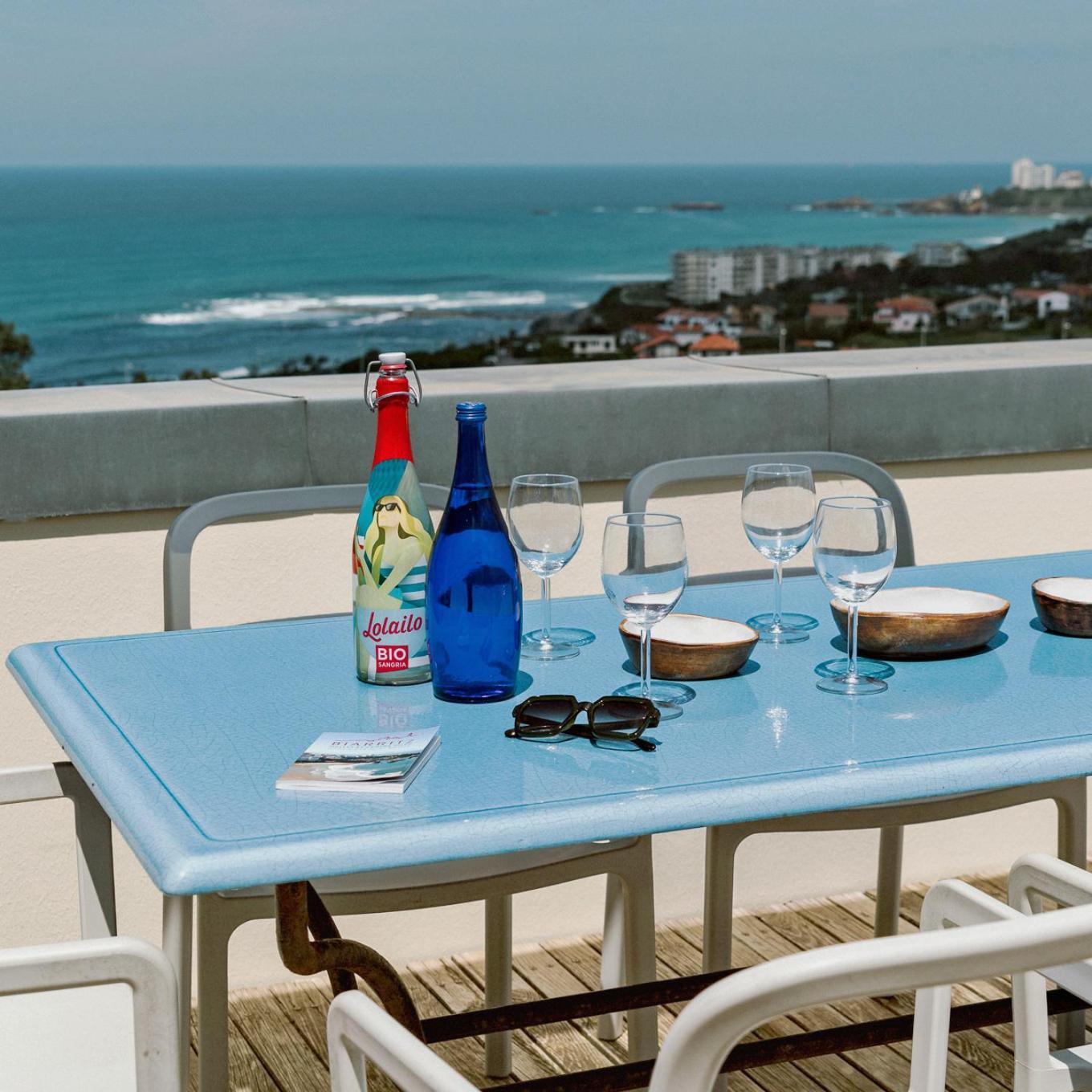 Appartement Piscine Terrasse 1 Min Plage Et Golf Бидар Экстерьер фото
