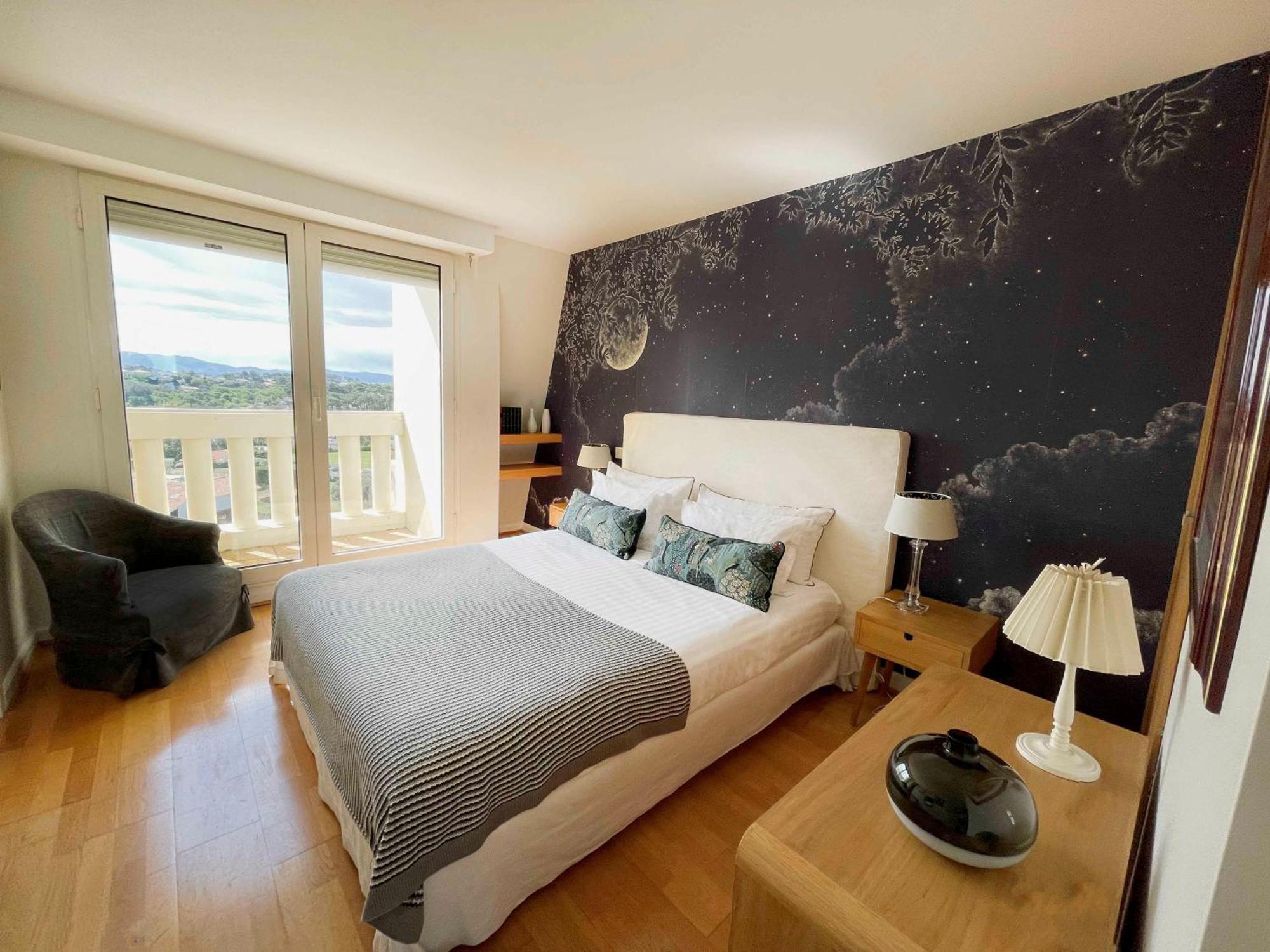 Appartement Piscine Terrasse 1 Min Plage Et Golf Бидар Экстерьер фото